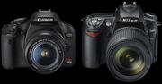 Canon EOS 500 i Nikon D90 - porównanie