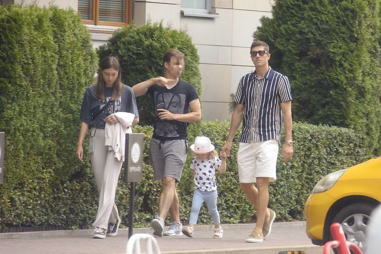 Robert Lewandowski zabrał Klarę na lody