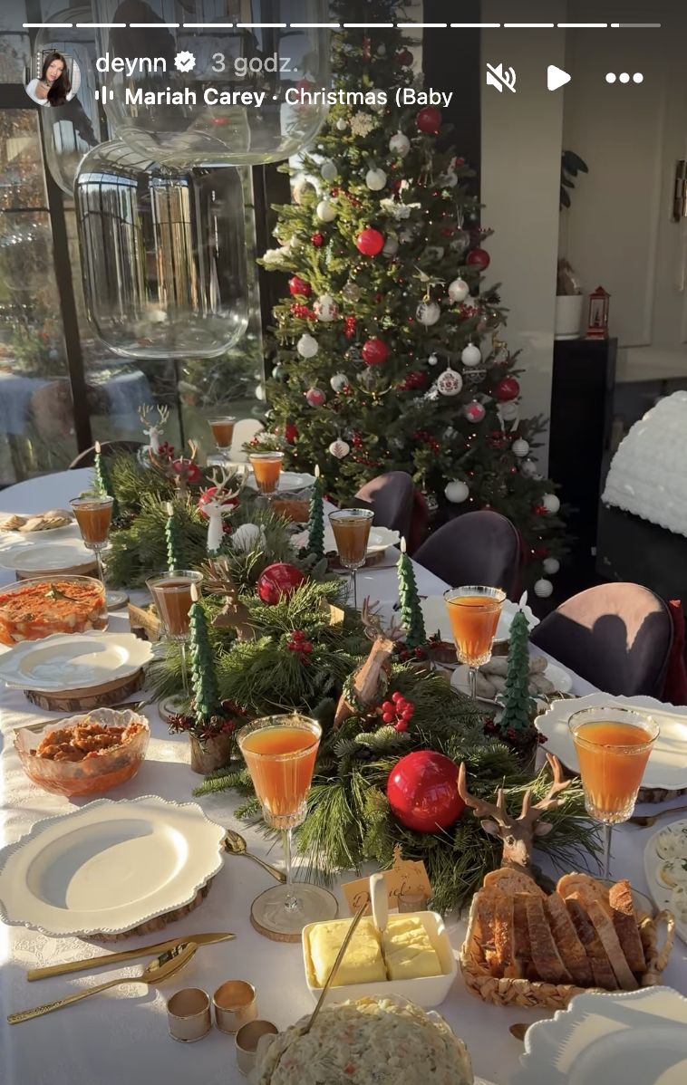 Świąteczne śniadanie Deynn i Majewskiego