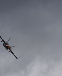 Katastrofa fińskiego F-18. "Chwilę później był już kulą ognia"