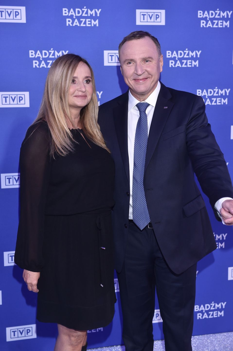 Jacek Kurski i Joanna Kurska na ramówce TVP