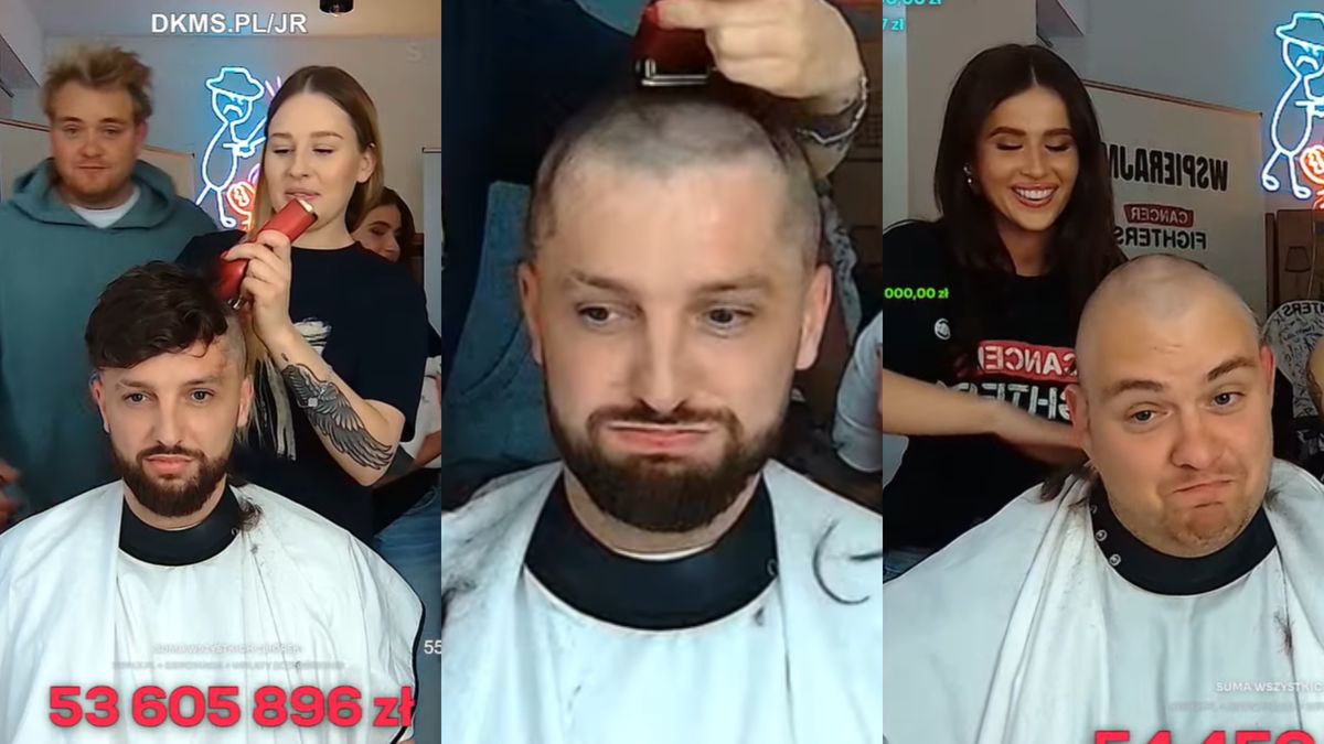 Luka i Kevin też ogolili się na łyso