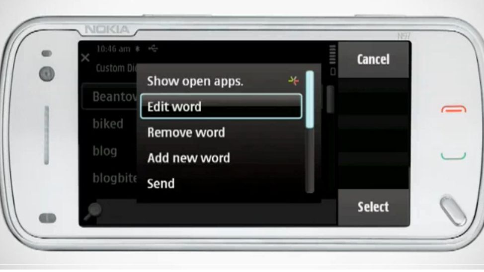 Uzupełnij słownik swojej Nokii o nowe słowa 1