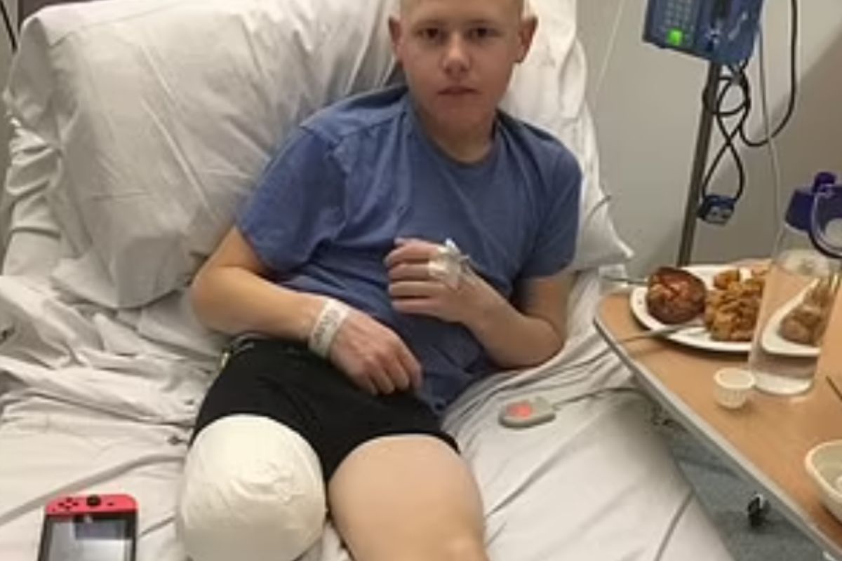 U chłopca zdiagnozowano nowotwór kości