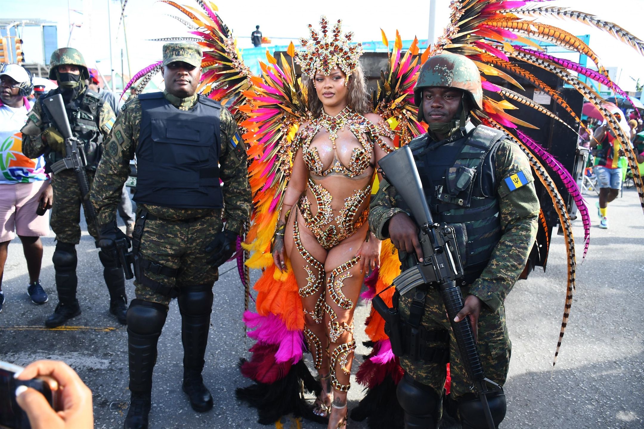 Rihanna w karnawałowym wydaniu