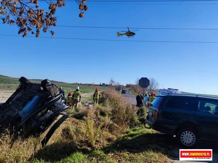 Wypadek w Zawierciu