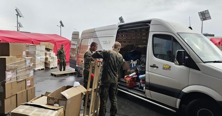 Kolejny transport darów z Lublina dotarł do powodzian we Wrocławiu. Hojność darczyńców przerosła oczekiwania