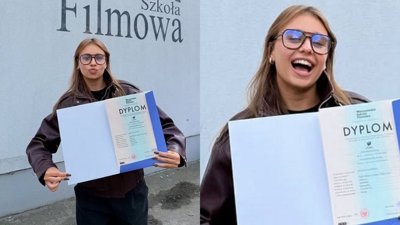 Oliwia Bieniuk ukończyła studia
