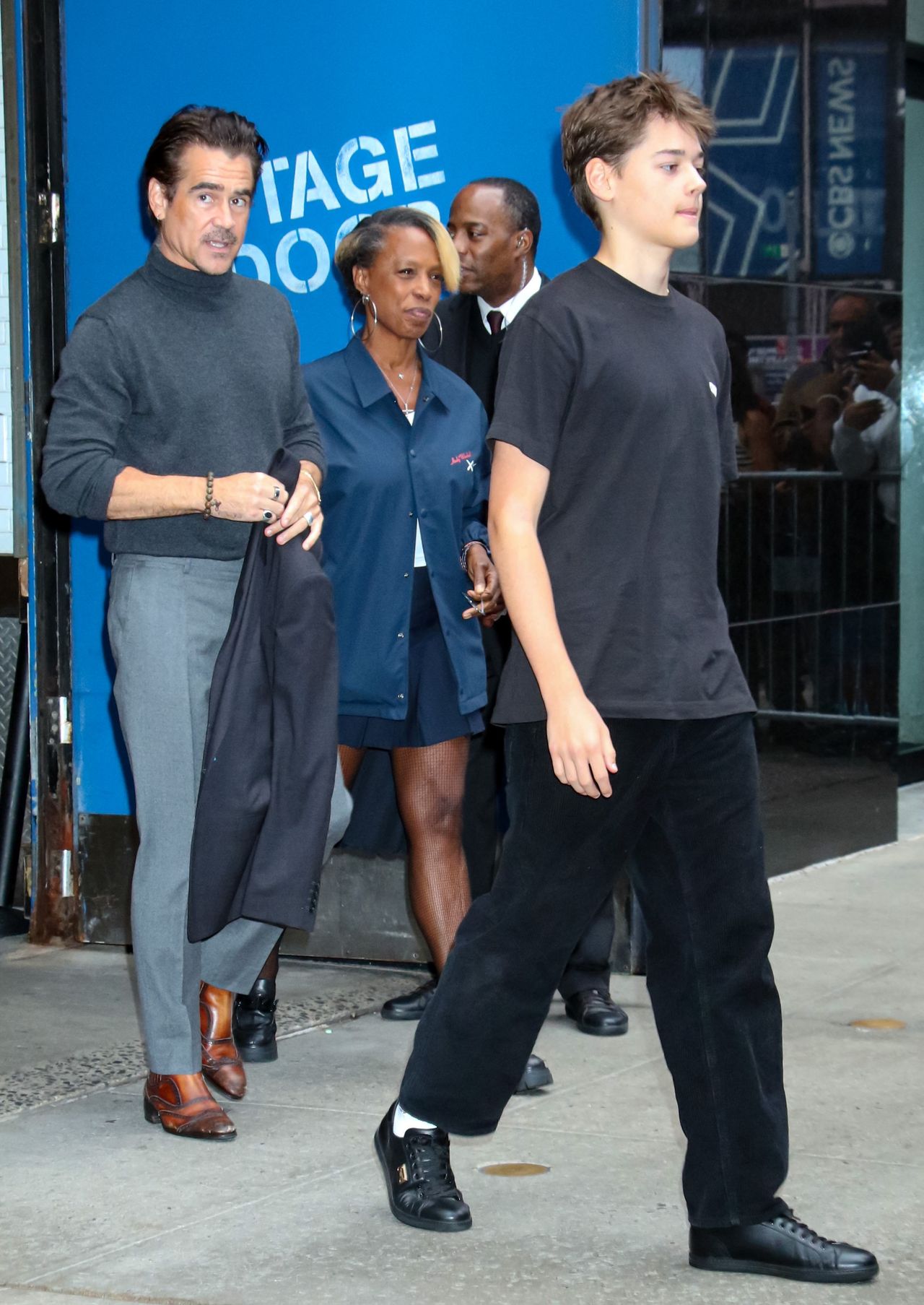 Colin Farrell z synem (fot. Getty Images)