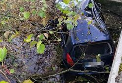 Straciła panowanie nad samochodem. Wpadł do rzeki