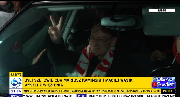 Mariusz Kamiński i Maciej Wąsik WYSZLI Z WIĘZIENIA!