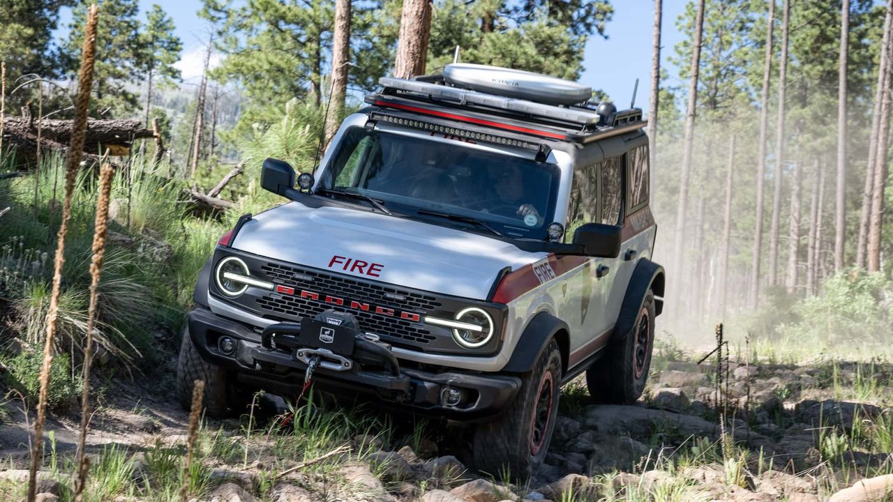 Ford Bronco w wersji strażackiej. Nie będzie jednak gasił pożar�ów