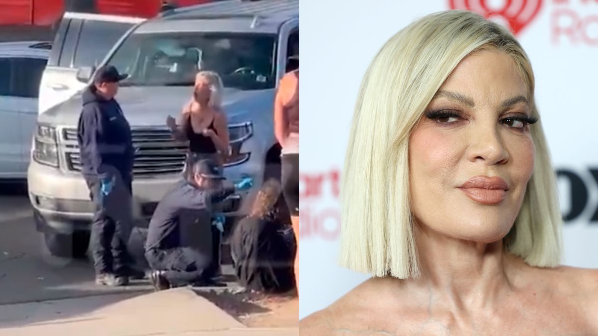 Tori Spelling miała poważny wypadek