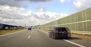 Dobrze, że wszystko nagrywał. To się działo na polskiej autostradzie