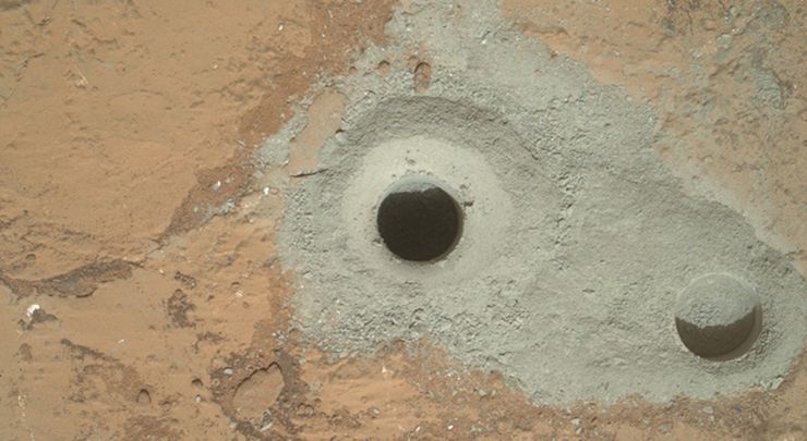 Borowanie na Marsie, czyli Curiosity wierci dziury 2