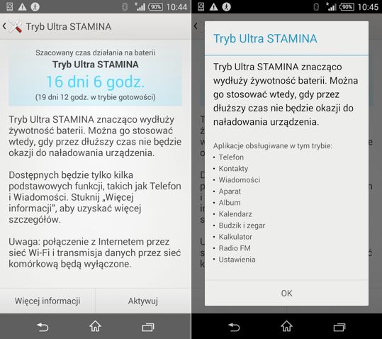 Sony Xperia Z3 Compact: bateria 5