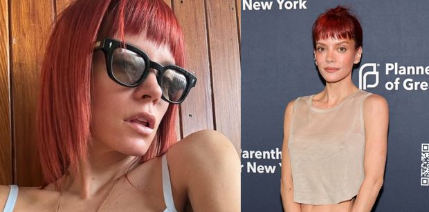 Lily Allen celebruje 40. urodziny, chwaląc się NOWYM BIUSTEM w prześwitującym topie: "Wszystkiego najlepszego dla mnie"