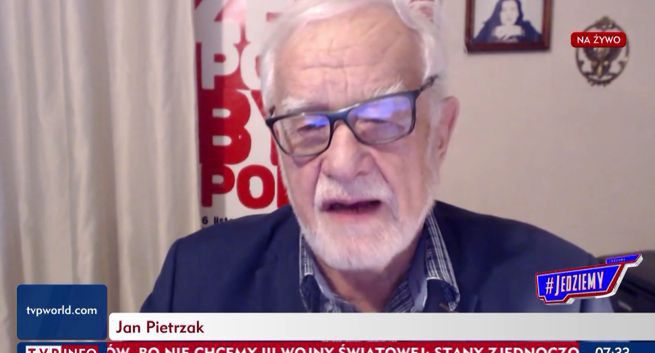 Pietrzak w TVP Info nazwał Tuska „w jednej dziesiątej Polakiem”. KRRiT nie widzi naruszenia przepisów