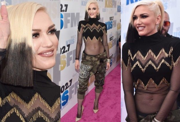 Płaski brzuch Gwen Stefani…