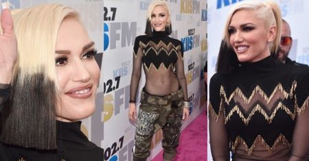 Płaski brzuch Gwen Stefani…