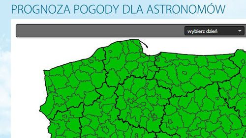 Prognoza pogody dla fanów obserwacji nieba 1