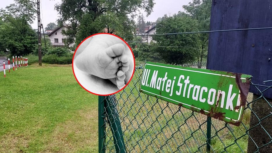 Martwy noworodek zakopany na łące w Bielsku-Białej