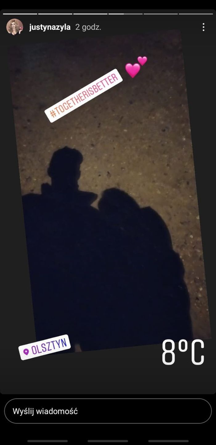 Justyna Żyła na randce z ukochanym w Olsztynie