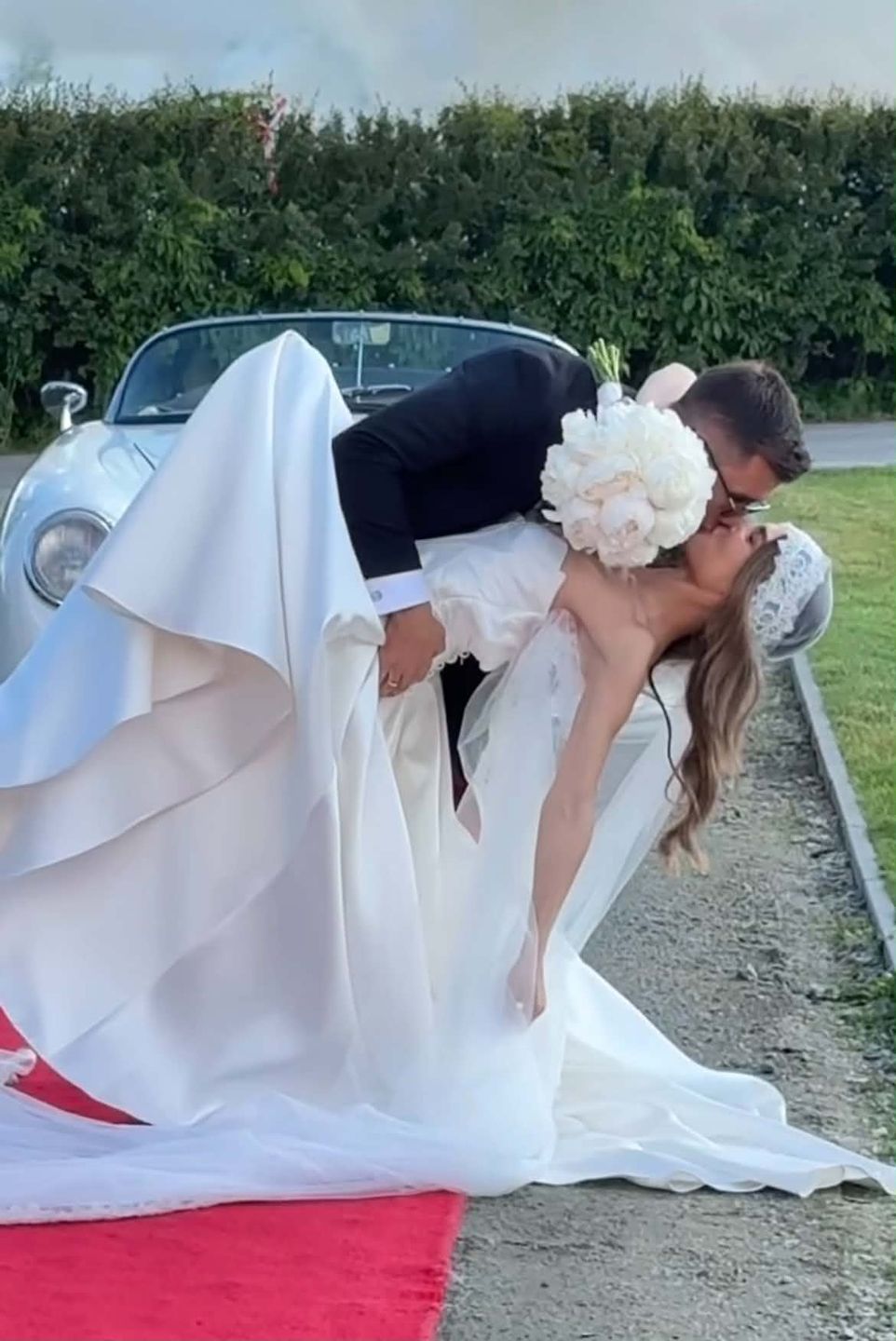 Julia Suryś, zdjęcia ze ślubu