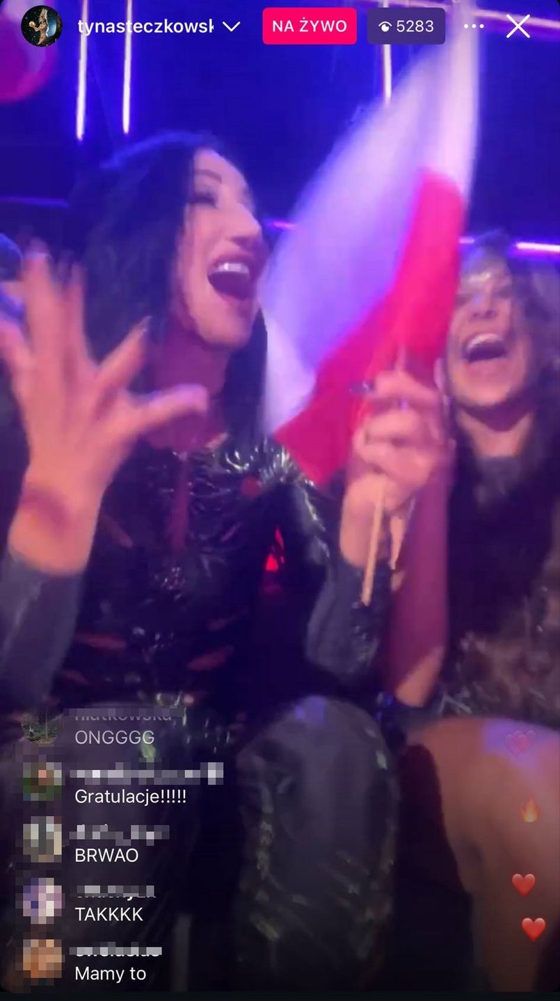 Tak Justyna Steczkowska zareagowała na awans do finału