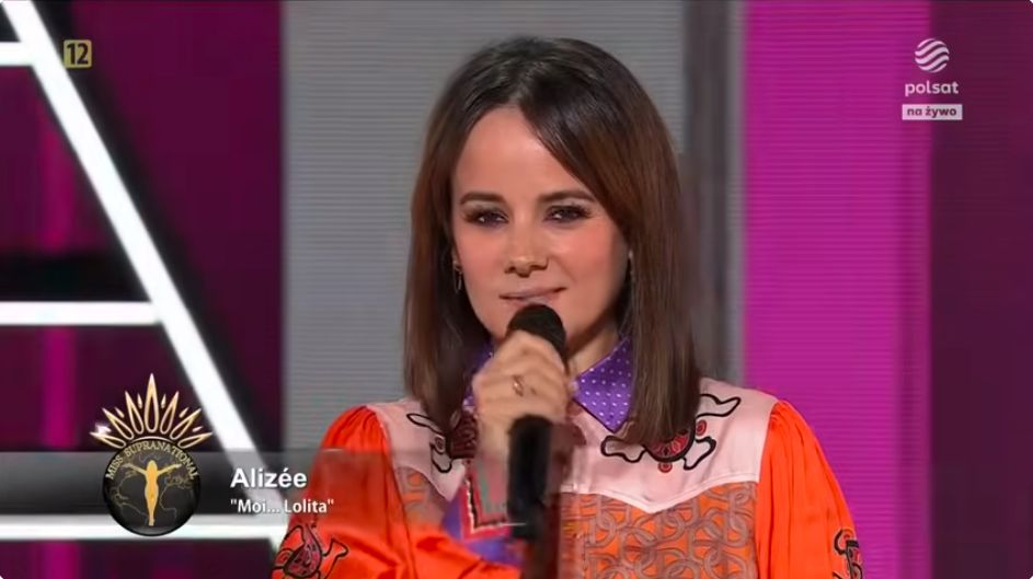 Alizée's performance at the Miss Supranational 2024 gala