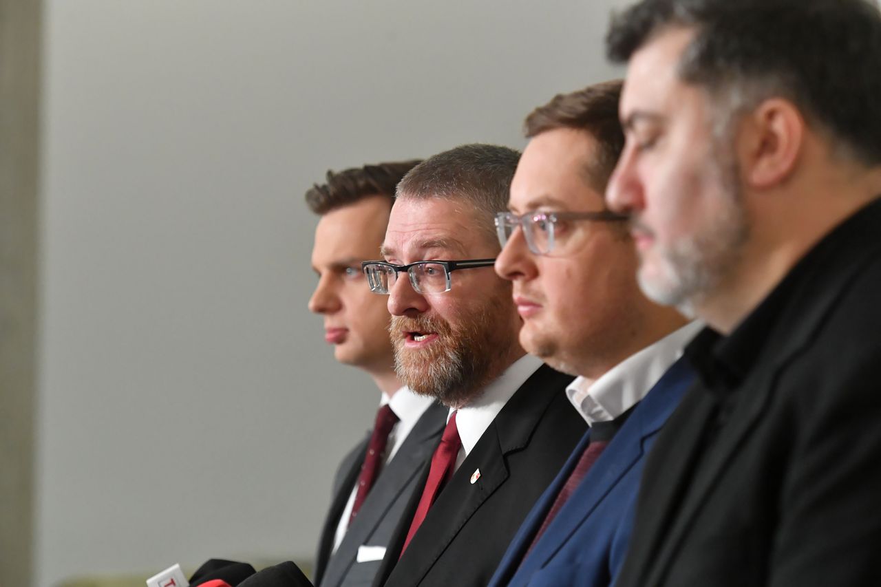 Robert Winnicki, Artur Dziambor, Jakub Kulesza i Grzegorz Braun jeszcze jako przedstawiciele jednego klubu
