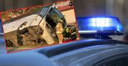 Wypadek autokaru na Podkarpaciu. Kilka osób poszkodowanych