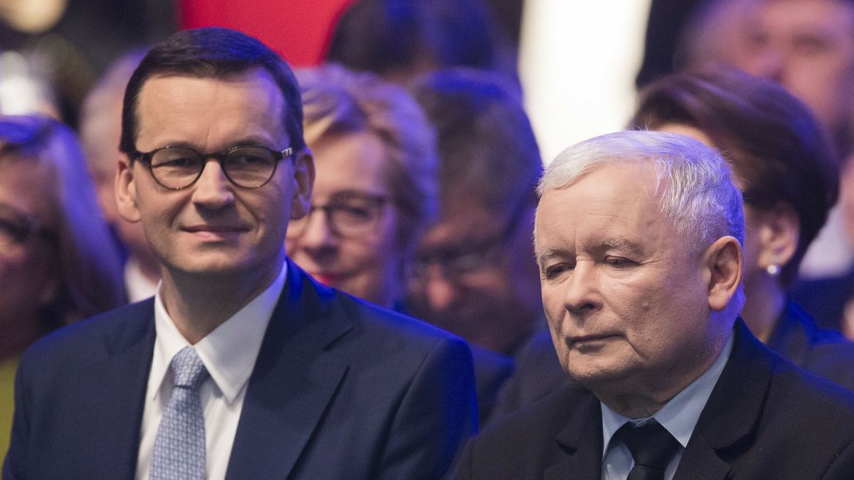 Mateusz Morawiecki i Jarosław Kaczyński