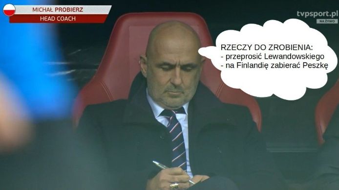 Memy po meczy Polska-Finlandia