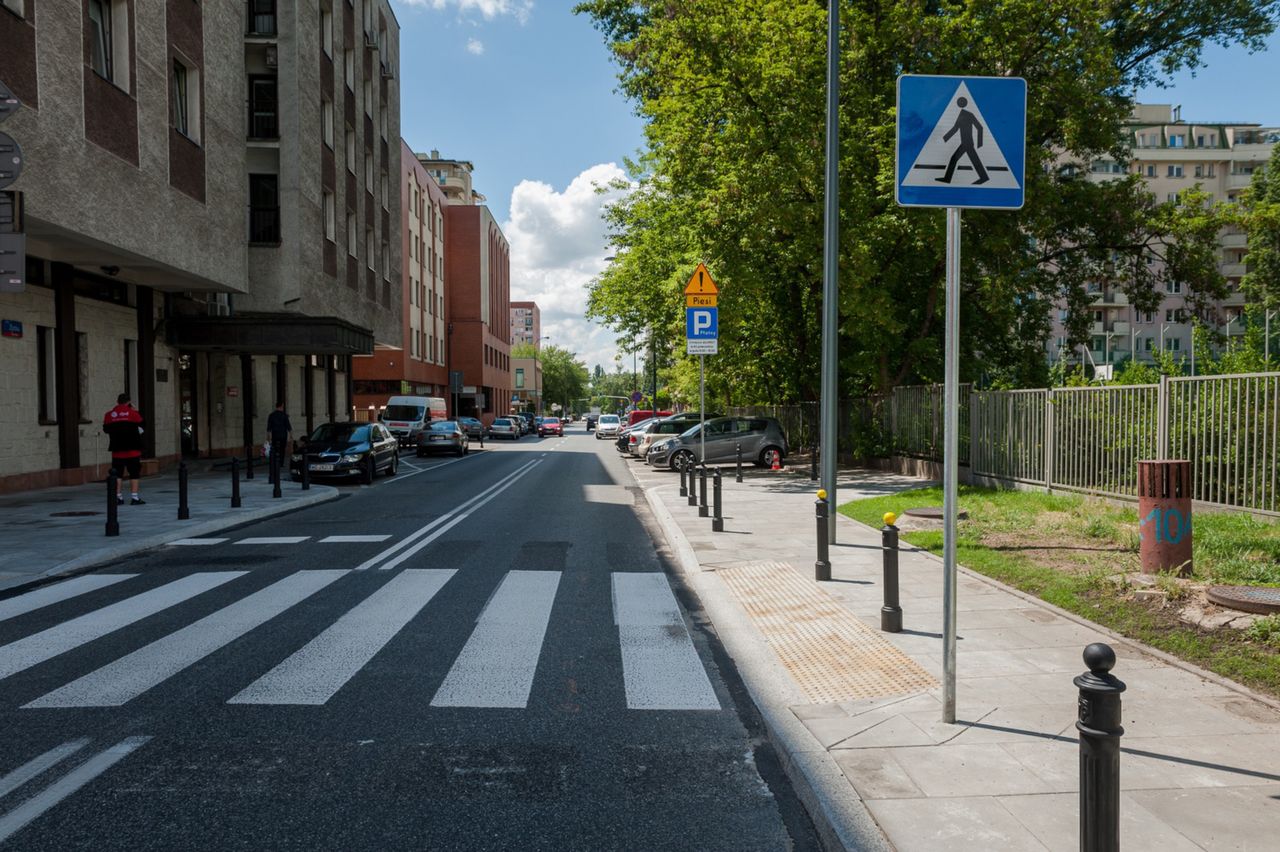 Warszawa. Ulica Żytnia już po modernizacji