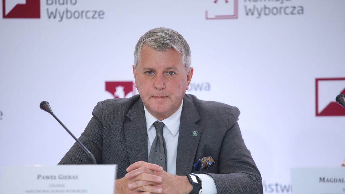 Pawel Gieras, członek Państwowej Komisji Wyborczej