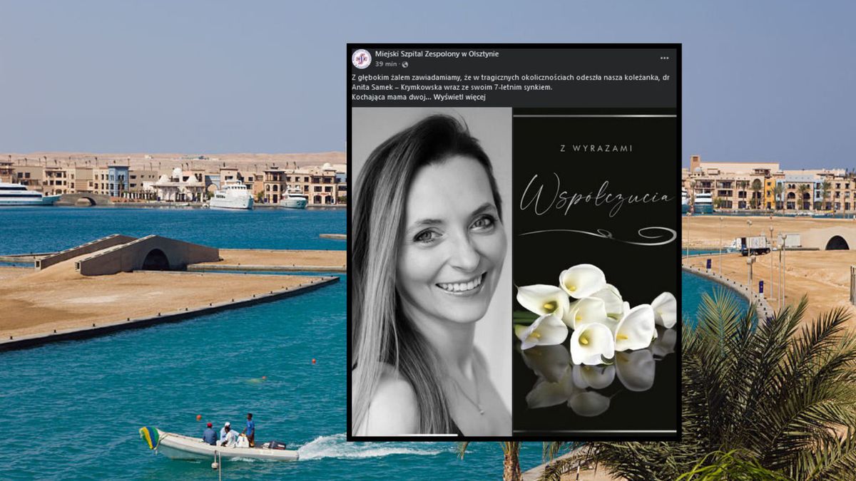 Egipt: Polska Lekarka zginęła z synem w wypadku