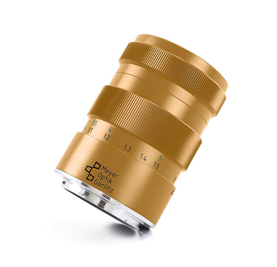 Trochę biżuterii nie zaszkodzi - oto limitowana, złota edycja Trioplan 100mm f/2.8 2