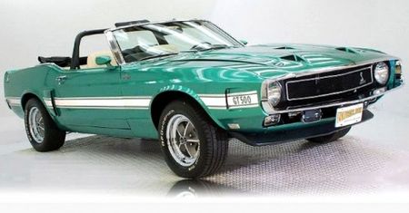 Shelby Mustang GT500 1969 - klasyk z muzeum