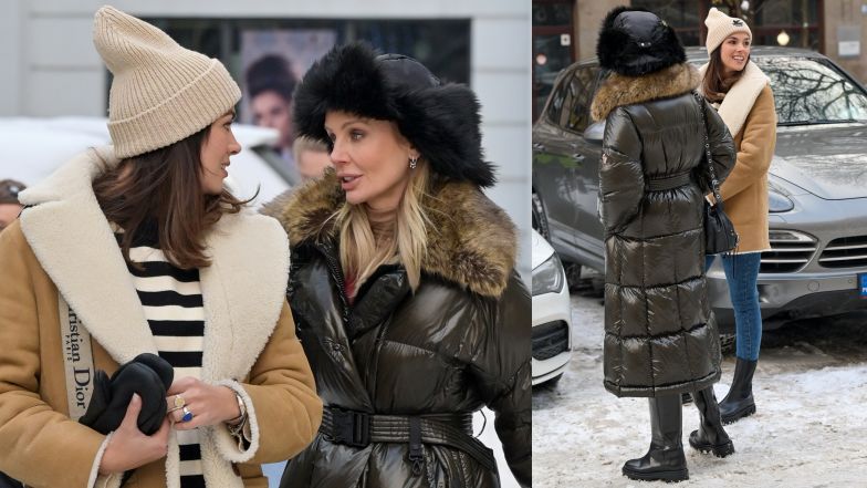 Agnieszka Woźniak-Starak i Paulina Krupińska przed "DDTVN"