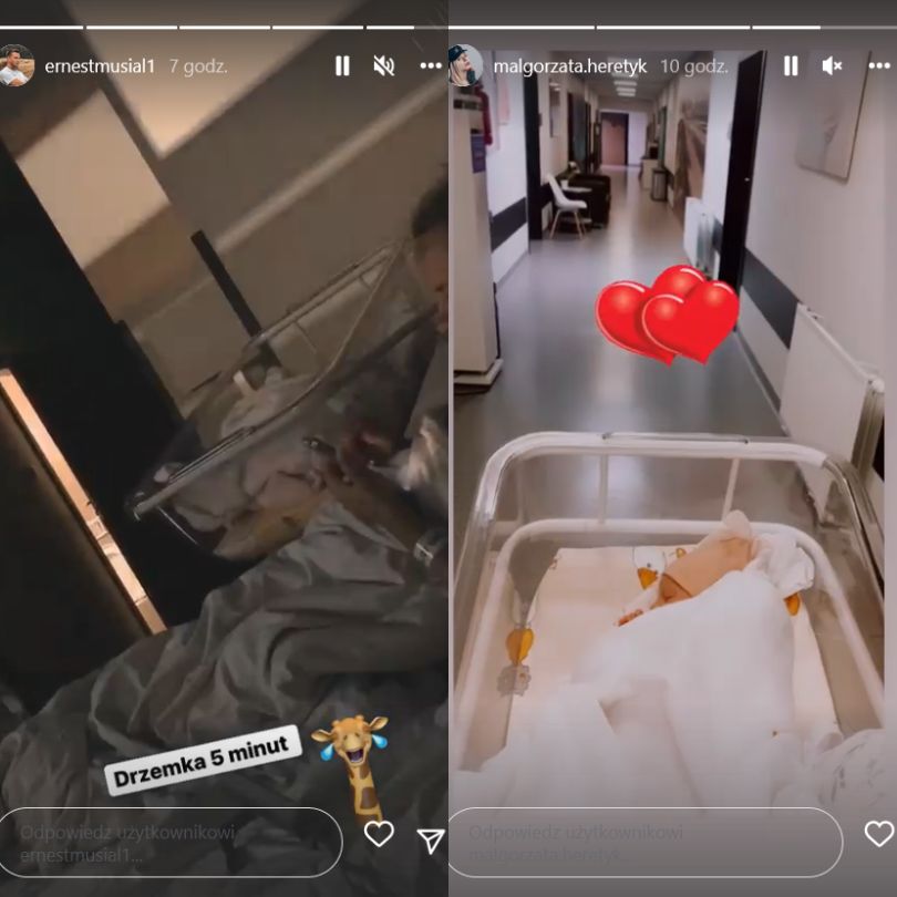 Małgorzata Heretyk i Ernest Musiał zostali rodzicami!