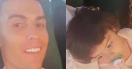 Oblegany przez gromadkę dzieci Cristiano Ronaldo chwali się na Instagramie rodzinną sielanką (FOTO)