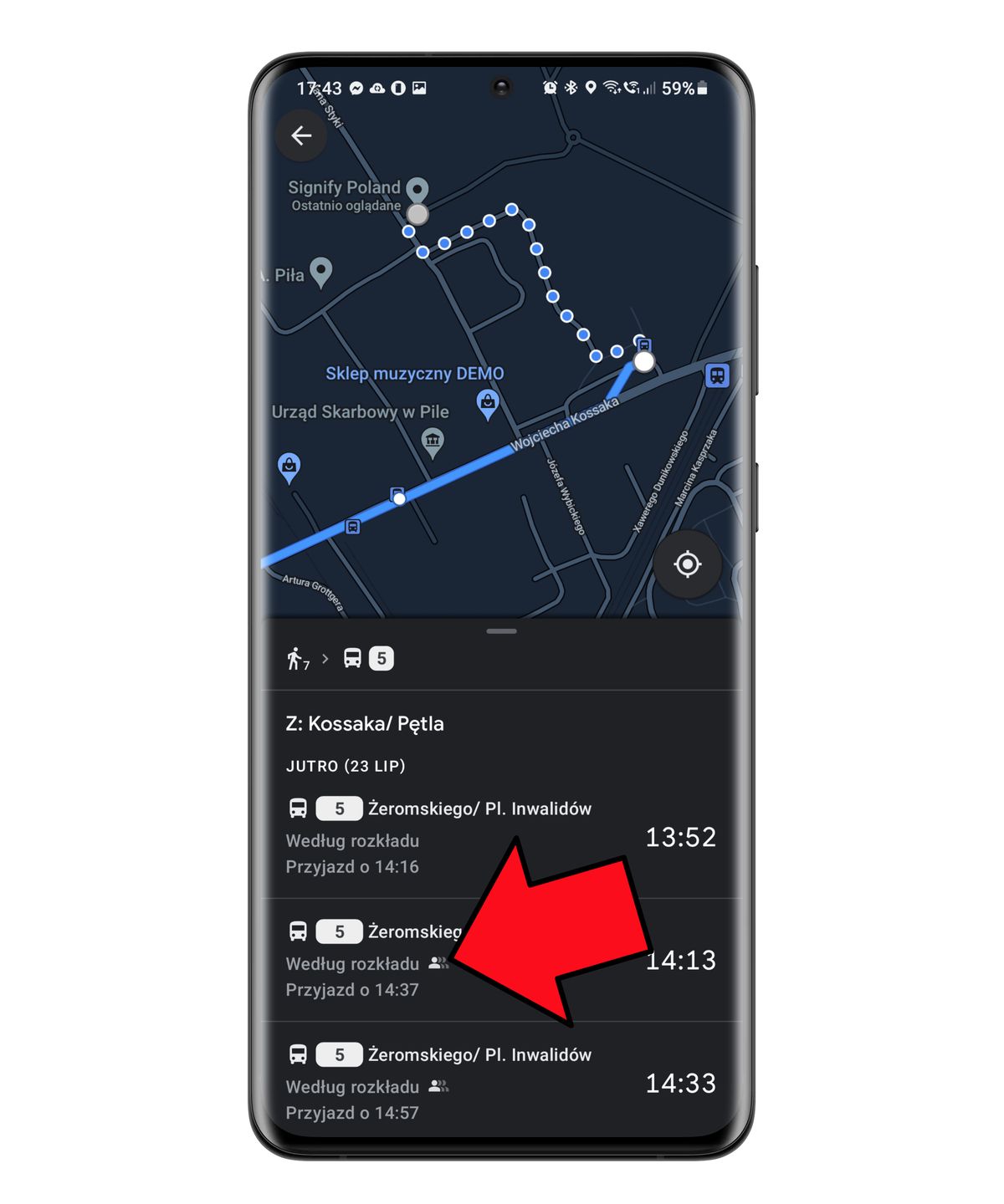Mapy Google pokażą ci, czy w autobusie jest tłok. Teraz w całej Polsce 2