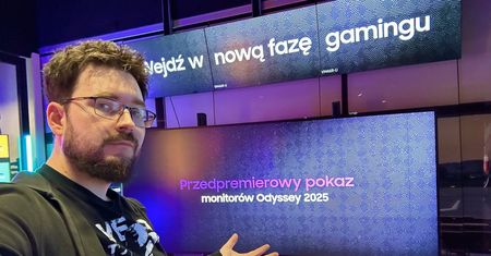 Ten monitor wymaga minimum RTX 3080 - widziałem nowości Samsung Odyssey
