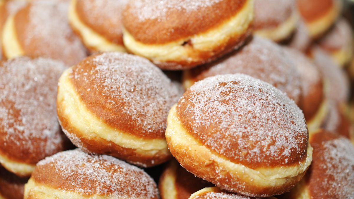 Pączki z pysznym i niecodziennym nadzieniem