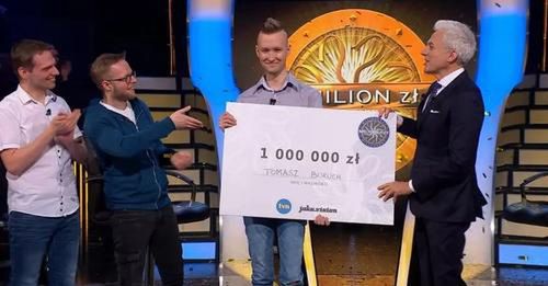 Tomasz Boruch jest ostatnim głównym wygranym w "Milionerach"