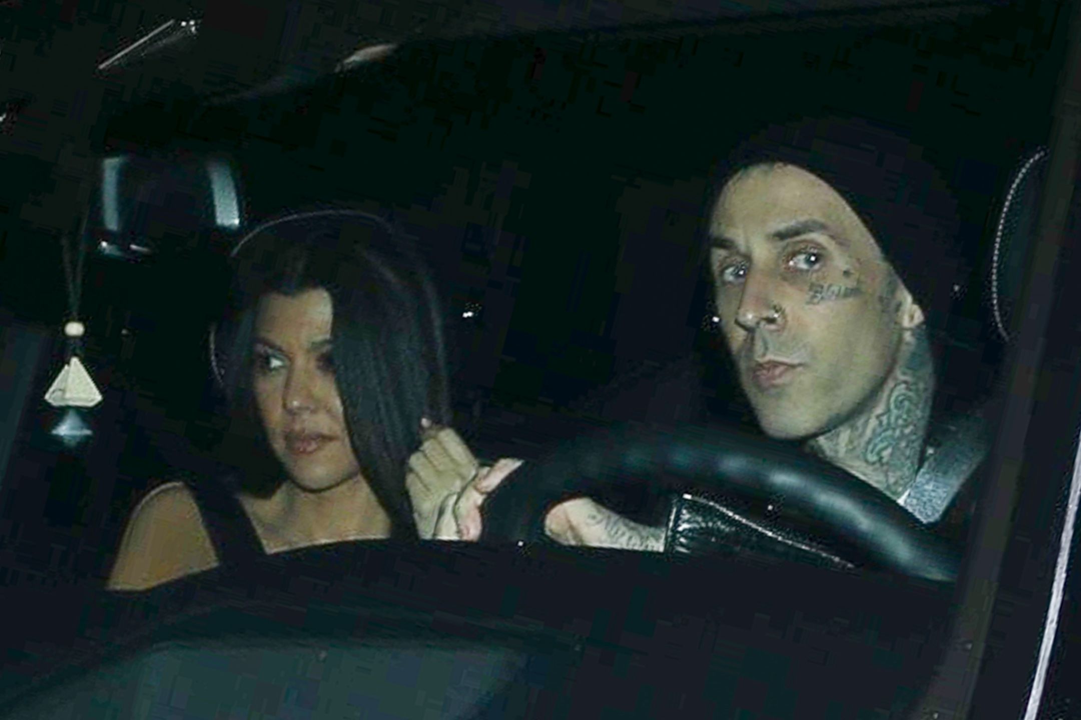 Travis Barker na randce z Kourtney Kardashian