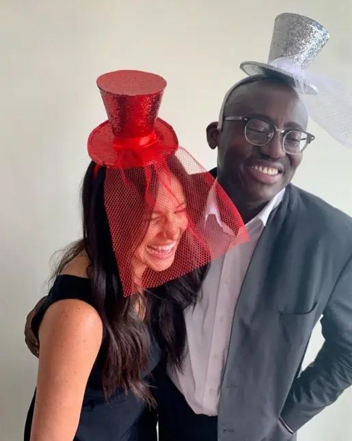 Meghan Markle i Edward Enniful