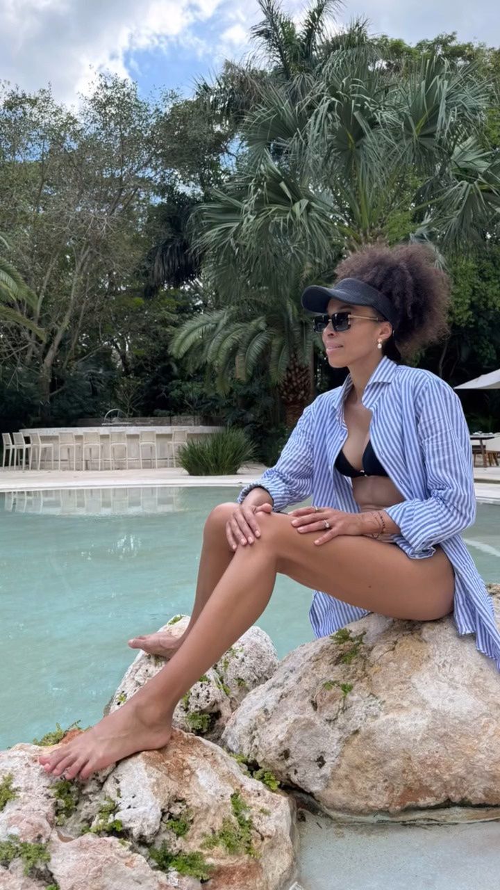 Omenaa Mensah i Rafał Brzoska na wakacjach w Meksyku