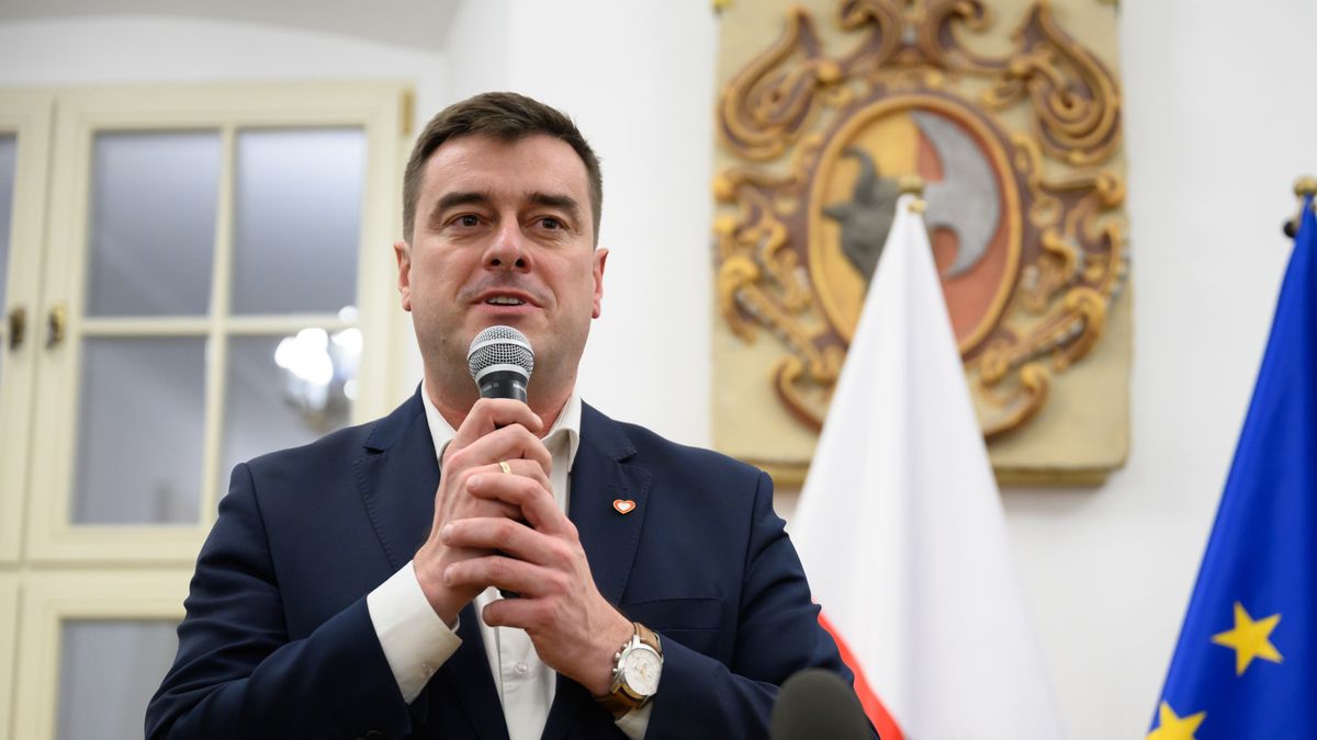 Grzegorz Rusiecki został niedawno prezydentem Leszna